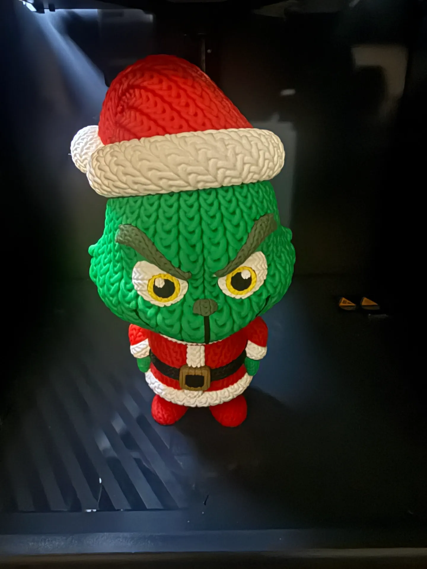 Christmas Grinch Knitted